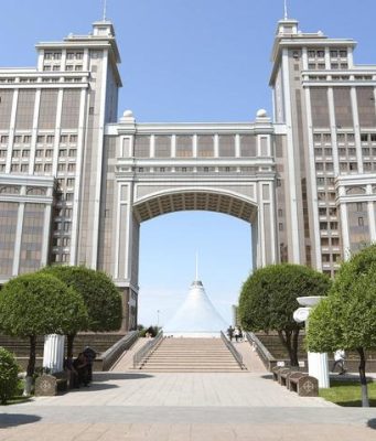 Kazakistan: panorama estivo di Astana