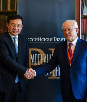 Cina-Russia: media, presidente Xinhua e direttore Rossiyskaya Gazeta discutono cooperazione