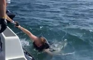 Alla deriva con la moto d’acqua. Due turisti salvati a Padenghe