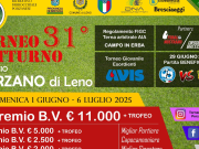 Al via il “Torneo di Porzano di Leno”. Dalle 20.00 diretta su Èlive