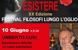 Umberto Curi a “Filosofi lungo l’Oglio”