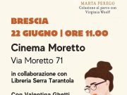 Cinema Moretto: Marta Perego presenta il suo libro sulla Woolf