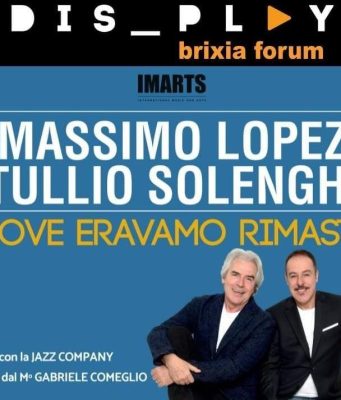 “Dove eravamo rimasti”: Lopez e Solenghi al Dis_Play a novembre