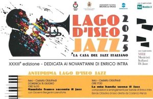 Lago d’Iseo Jazz: domenica l’anteprima con Maurizio Franco