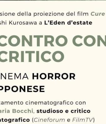 Pier Maria Bocchi spiega il cinema giapponese: l’incontro all’Eden