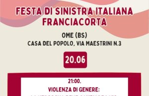 Sinistra Italiana Franciacorta: stasera la festa a Ome