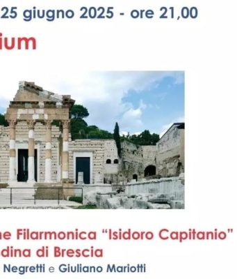 Banda “Capitanio”: domani sera il concerto a Brescia romana