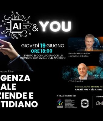 AI, Massimo Cerofolini stasera a Brescia all’evento di Èlive