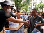 Cina: Guizhou, a Rongjiang operazioni di soccorso per alluvioni