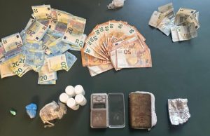 Arrestato spacciatore: sequestrati eroina, cocaina e 1.600 euro