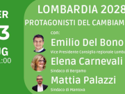 Festa della Valverde, “Lombardia 2028” con Del Bono, Carnevali e Palazzi