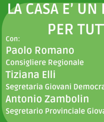 Festa della Valverde, stasera dibattito “la casa è un diritto per tutti”