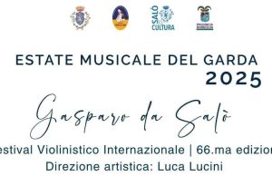 Festival “Gasparo da Salò”: in arrivo la 66esima edizione