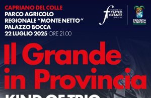 Il Grande in Provincia fa tappa a Capriano con “Kind of Trio”