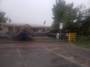 Vento forte, pioggia e allagamenti. La zona ovest è la più colpita