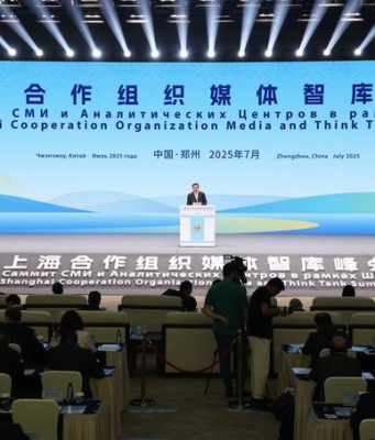 Cina: discorso del presidente di Xinhua a sessione plenaria del vertice dei media e dei think tank SCO