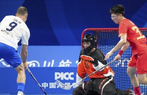 Cina: Giochi mondiali 2025, squadra nazionale sfida Finlandia a floorball