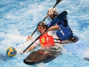 Cina: Giochi mondiali, eliminatorie di polo in canoa maschile