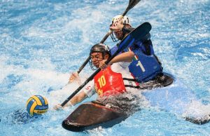 Cina: Giochi mondiali, eliminatorie di polo in canoa maschile