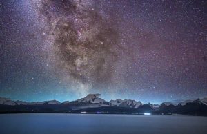 Cina: Via Lattea sul lago Baiku nello Xizang