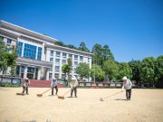 Cina: Chongqing, essiccazione del riso nel distretto di Yongchuan