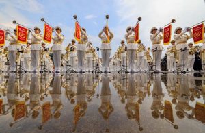 Cina: preparativi per la parata militare del V-Day