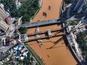 Cina: costruzione del canale Pinglu nel Guangxi