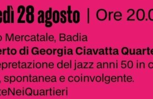 Stagioni in città: giovedì si riparte con la musica