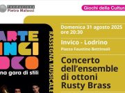Arteingioco: domenica a Lodrino l’ensemble Rusty Brass