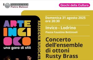Arteingioco: domenica a Lodrino l’ensemble Rusty Brass