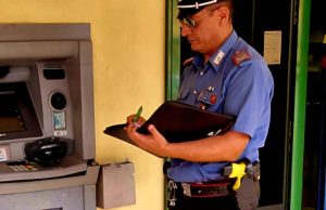 Sventato assalto al bancomat. I Carabinieri mettono in fuga i ladri