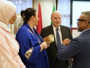 Brescia alla Festa del Trono con Lingua Madre e il Questore