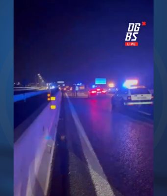 Travolta in Brebemi: arrestato un giovane positivo agli stupefacenti