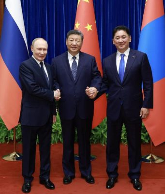 Cina-Russia-Mongolia: Xi Jinping tiene incontro trilaterale