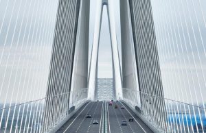 Cina: Jiangsu, entra in funzione ponte Changtai su fiume Yangtze