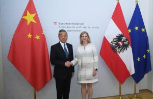 Cina-Austria: colloqui tra Wang e la ministra Meinl-Reisinger a Vienna