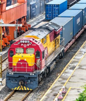 Cina: treno merci in partenza da Chongqing all’Asia centrale