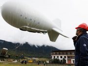 Cina: esperimento di osservazione atmosferica con il pallone ancorato “Jimu-1” nello Xizang