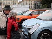 Italia: auto in esposizione al Salone dell’auto di Torino 2025