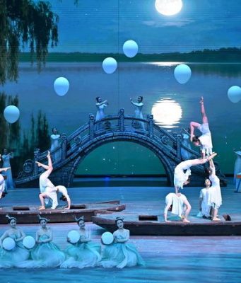 Cina: apre Int’l Circus Festival in “cittadina natale dell’acrobatica”