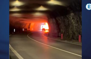 Incidente con auto in fiamme sulla Sp510, 3 feriti gravi. VIDEO