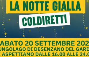 Il lungolago di Desenzano si tinge di giallo con Coldiretti