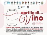 Cortile di Vino: Colli dei Longobardi a Palazzo Martinengo