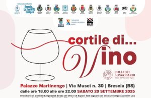 Cortile di Vino: Colli dei Longobardi a Palazzo Martinengo