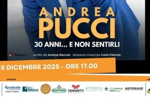 Pucci raddoppia la sua data bresciana in dicembre