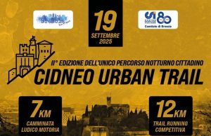 Cidneo Urban Trail: venerdì la seconda edizione