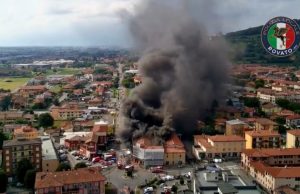 Incendio a Rovato: l’ordinanza del Comune per la sicurezza
