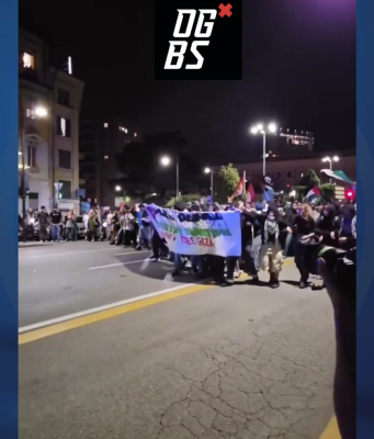 Scontri pro Palestina: le condanne di Lega e Brescia Civica