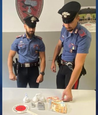 Chiari, lite porta a un arresto per droga: sequestrati cocaina e hashish