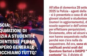 Magazzino 47, “all’alba perquisizioni della Polizia”